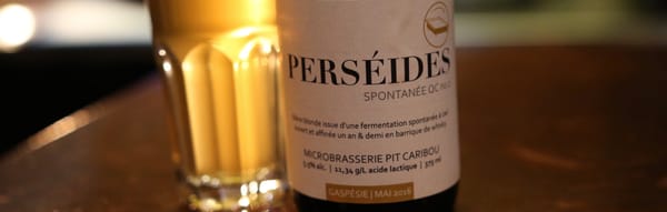 Perséides : La première bière spontanée du Québec